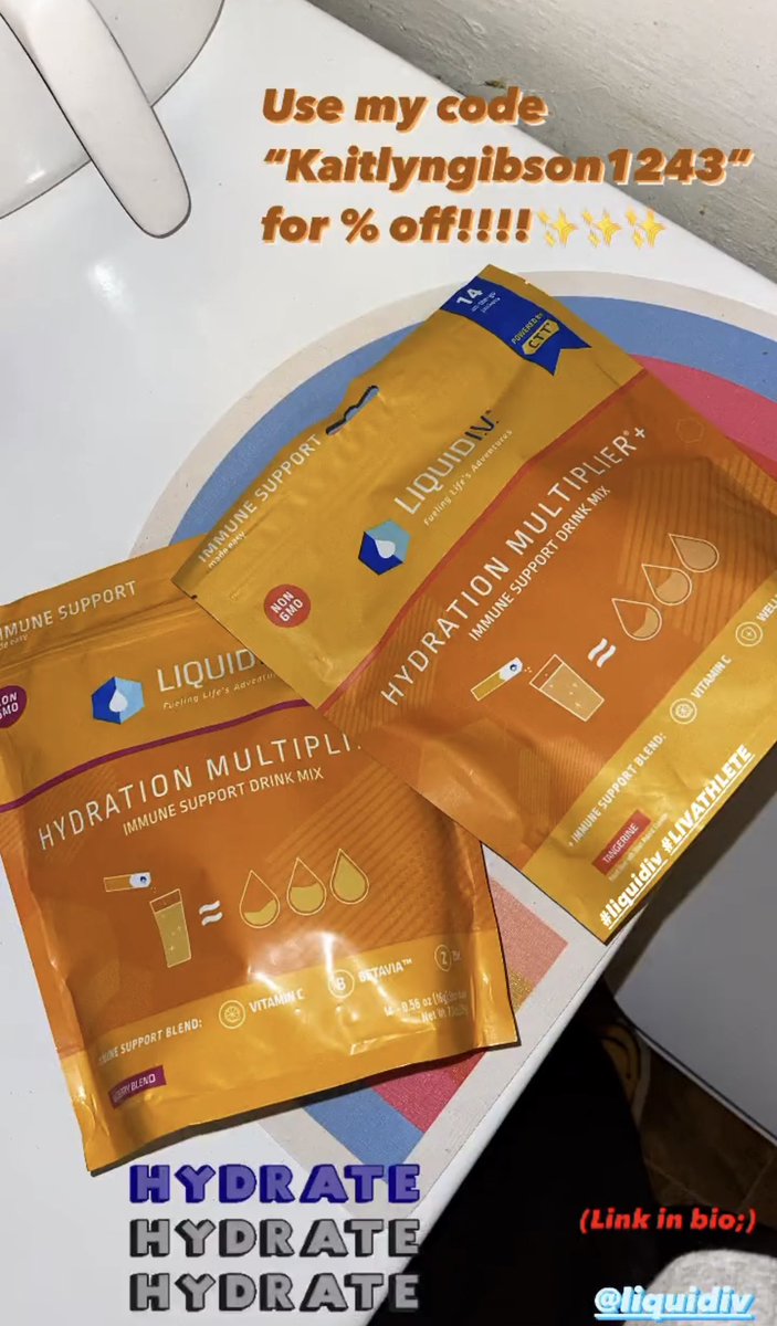 Don’t forget to use my code for %%%%% OFF😝😝😝😝😝 <a href="/liquidiv/">Liquid I.V.</a> #LIVATHLETE
