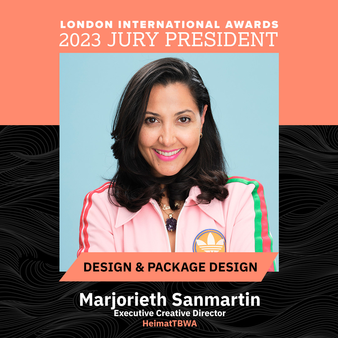 LIAawards's tweet photo. Meet LIA's 2023 Design &amp; Package Design Juror, Marjorieth Sanmartin, Executive Creative Director at HeimatTBWA. @joriethmar 
https://t.co/DToGqWAKDq
#LIA #LIAawards #CreatedForCreatives #Creativity #LIAjudging #Awards #Design #PackageDesign #HeimatTBWA https://t.co/4x6RDZ7kXG