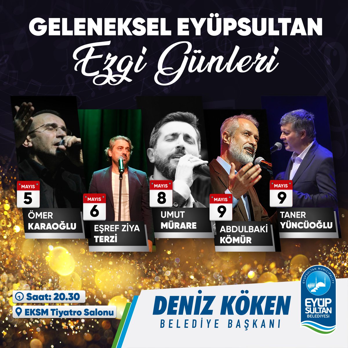 DenizKoken's tweet photo. Geleneksel Eyüpsultan Ezgi Günleri başlıyor 🎶 https://t.co/zoTNx1rgET