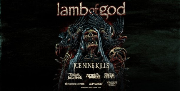 @lambofgod Announce 2023 Tour 

Special guests @iceninekills @suicidesilence
@theacaciastrain @frozensoultx and more.

Tickets on sale Friday, May 5 at 10 a.m. LiveNation.com 

#livenation #Stlouis #oklahoma #Lasvegas #Phoenix #pikevilleky