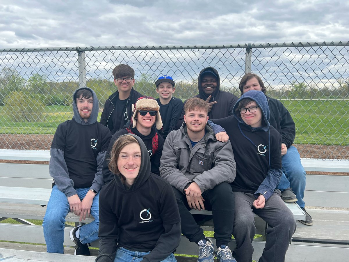 TiptonSuperin's tweet photo. TCSC finishes 11th out of 25 schools at the Purdue's EV Grand Prix.  Congratulations to Mr. Case and the Tipton Motorsports Team!  Great work for your inaugual season!  #BlueFuture https://t.co/p98Jba2X5k