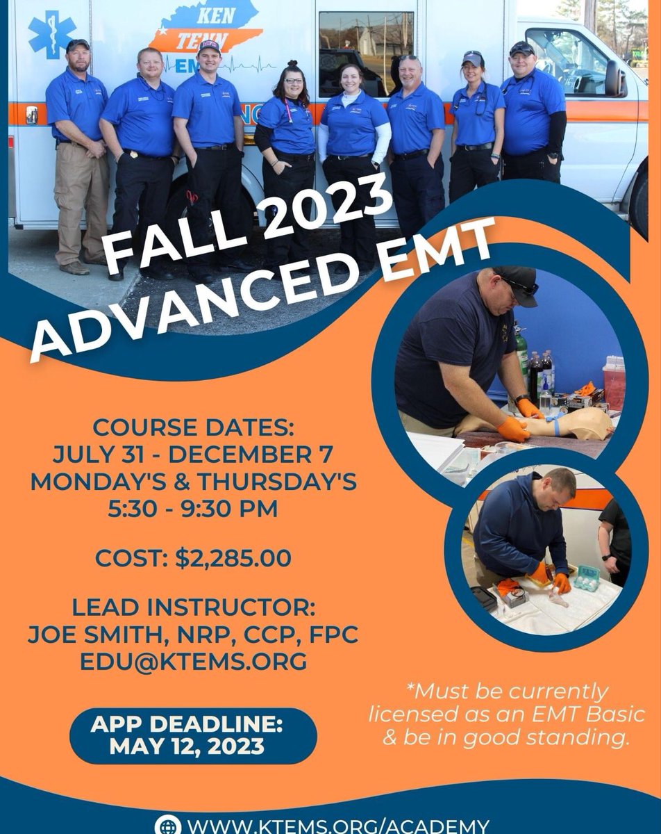 visitfultkysftn's tweet image. #advancedemt #fallclasses