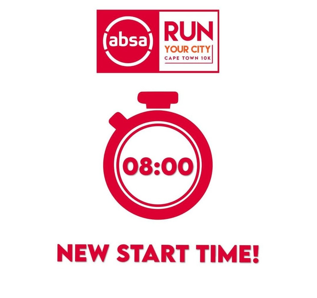 khayelitshaAC's tweet photo. 📢 take note of the new start time!!!
get there on time so that you don't miss the last bus to Milnerton 🙂
it's a #CarryYourOwn event, refill your bottles at the water stations
#CapeTown10 si ready!!!
@AbsaSouthAfrica
@DHLexpress
#KhayelitshaAthletics
#RunYourCitySeries https://t.co/uPymd4UAJZ