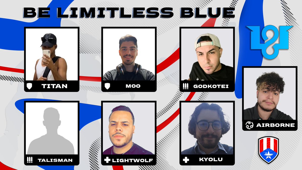 OWHeroedeBahia's tweet image. Nos Complace presentar el equipo 13 registrado en la liga.  ♾️💙

@BeLimitlessPR  Blue

🛡️ @MekaTitan 
🛡️  @CowGoesM00000
⚔️  @AlexiesEnrique 
⚔️  @IGODLikE106 
💉  @LightwoIf 
💉  @itskyolu 
🔄  @AirborneG2 

#PROWÑETA #ReNaceUnHeroe