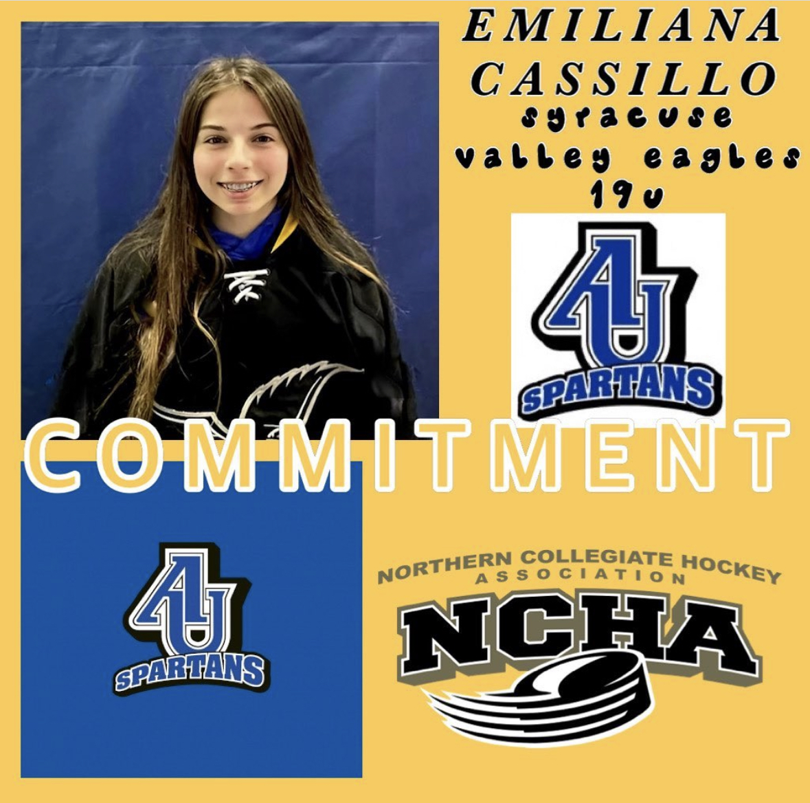 National Girls Hockey League (@nghlhockey) on Twitter photo Congratulations to NGHL member <a href="/VE_GirlsHockey/">Syracuse Valley Eagles Girls Hockey</a> on their 2023 player commitments!!
#nghlhockey #hockeycommitment #girlshockey #womenshockey #nghlcommitment #growthegame Congratulations to NGHL member <a href="/VE_GirlsHockey/">Syracuse Valley Eagles Girls Hockey</a> on their 2023 player commitments!!
#nghlhockey #hockeycommitment #girlshockey #womenshockey #nghlcommitment #growthegame