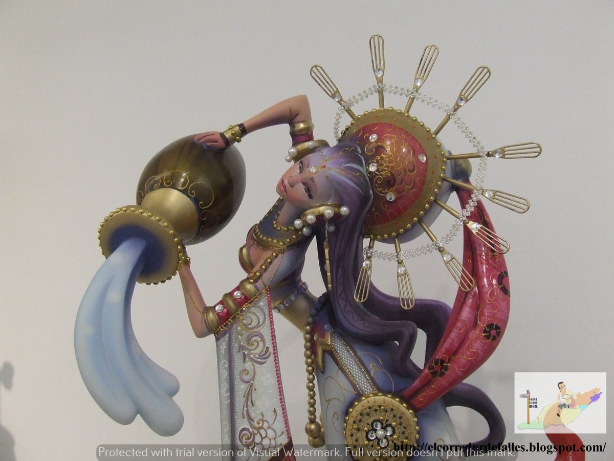 CorredorFalles's tweet photo. #ExpoNinot #Falles2023 @falles_Gandia @AlqueriaNova #Aquarius♒️millor ninot secció 4ª👨🏻🎨👨🏻🎨 @PALACIOiSERRA #FallaSerpis #FallaJardinet #FallaEscolapia #Falles #Gandia #Safor #Art #Kunst #искусство #øhep #sztuka #umêni #τέχνη #artã #アート #艺术 #예술 #कला https://t.co/U3CAm7Hmsn https://t.co/mqbG8c8l82
