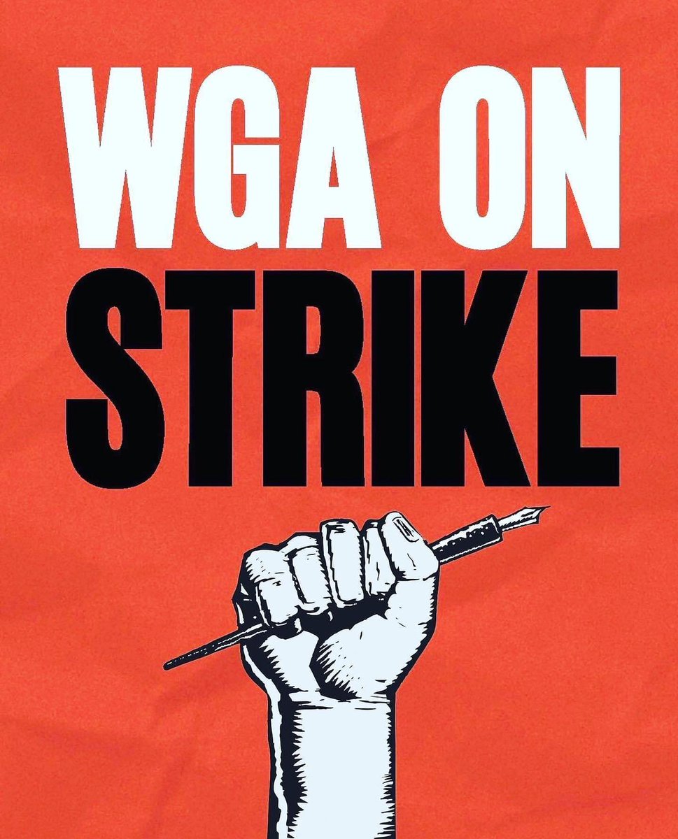 #STRIKE In Solidarity with our sister & brother writers at the @WGAWest 💪🏻👊✊🏾 #writersstrike @ivanamassetti @WomenOccupyHwd
