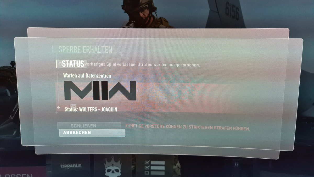 X24Vorte's tweet photo. Today i got two disconect from the game only again. -SR100 and -SR150. An impudence! #CallofDuty #CallofDutyModernWarfareII @CallofDuty @CallofDutyDE @CODLeague This is an absolute disgrace. Fix the game and servers! https://t.co/AmT9JD6hYN