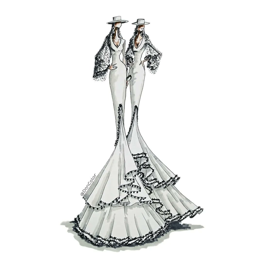 DonColor's tweet photo. ¿Sabéis esa cosa que desprendía Sara Montiel en sus mejores momentos? Pues algo así les pasa a ellas, a @mestiza.music. Pura inspiración flamenca y folclórica traída al día de hoy. No dejéis de oírlas.

Fotografía de @marcos_holland

#flamenca #folclorica #estilo #moda https://t.co/4FJazJ6NX7