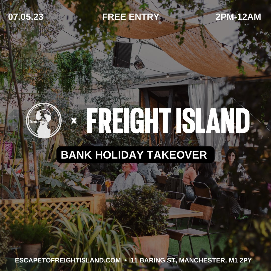 Big one for us this weekend! 10 hour Stells set in @freightisland Plant Room. As always, we will be bringing a whole range of vibes from around the world 🌿