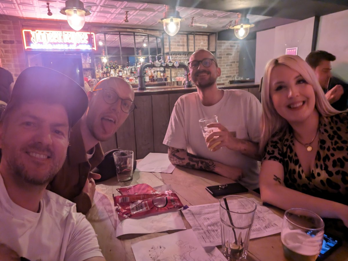 Went to Bristol <a href="/fourquartersbar/">Four Quarters</a> with <a href="/AgencyDiva/">Diva Agency</a>.

Did the pub quiz.

Won the pub quiz.
