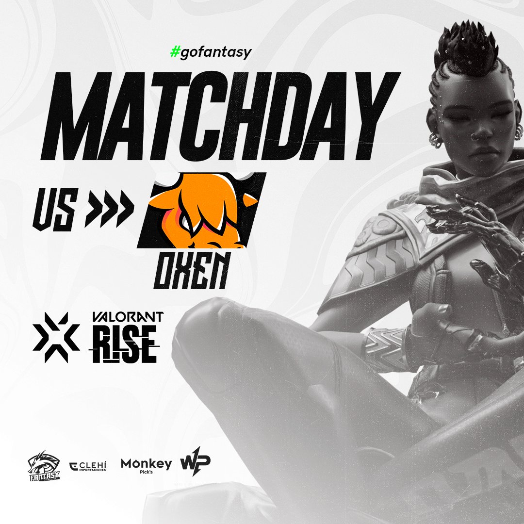 FantasyGTeam's tweet image. Hoy la fantasía se juega un partido importante en contra de @oxenlatam 

Envíale las mejores vibras 🫰🏻🐲

#valorantrise #closedqualifiers  #gofantasy #valorantlatam