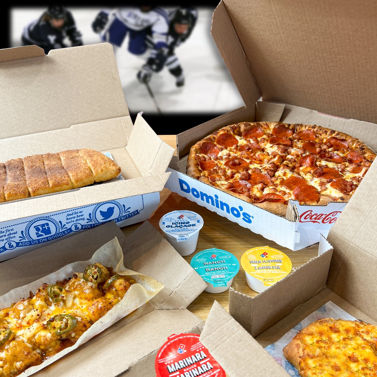 Domino's Canada on Twitter "The best way to enjoy round 2 tonight is