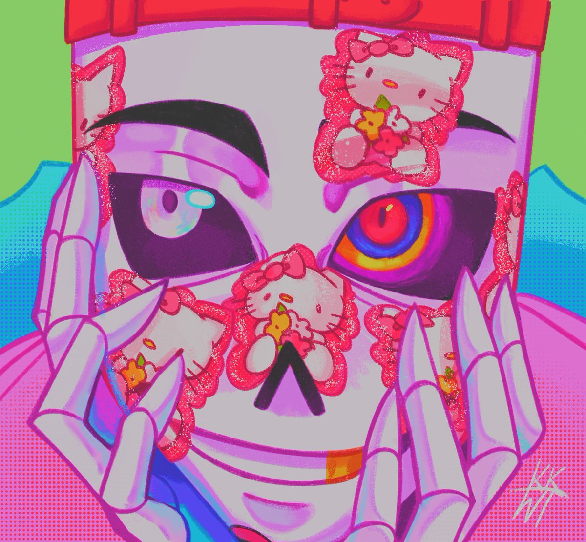 Hello kitty boy👀
#freshsans #undertaleAU