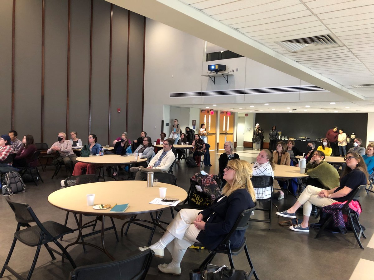As part of Inauguration Week, we hosted “Faculty Work in Focus: Expertise, Innovation, &amp; Impact at <a href="/FraminghamU/">Framingham State</a>. <a href="/PresidentNiemi/">Nancy Niemi</a> helped us celebrate 4 of FSU’s faculty (Luce Aubry, Matt Moynihan, Shadé Solomon, &amp; Sandra Rahman) as we learned about their innovative ways!