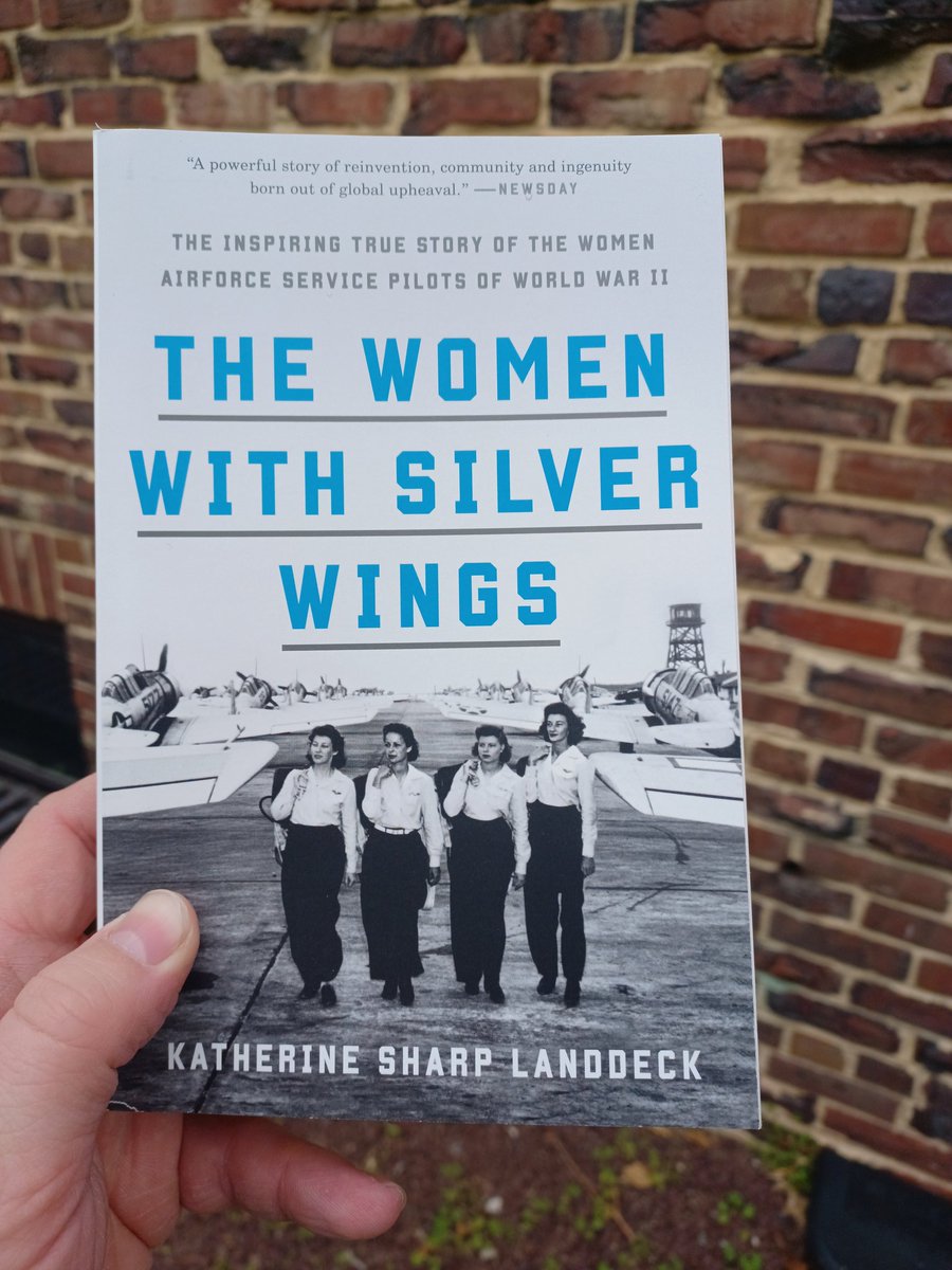 It came in! 'The Women With Silver Wings' by @katelanddeck! Can't wait to read it! #WWII #WomeninWWII #WomenPilots #AirForceService #AirForcePilots #badass