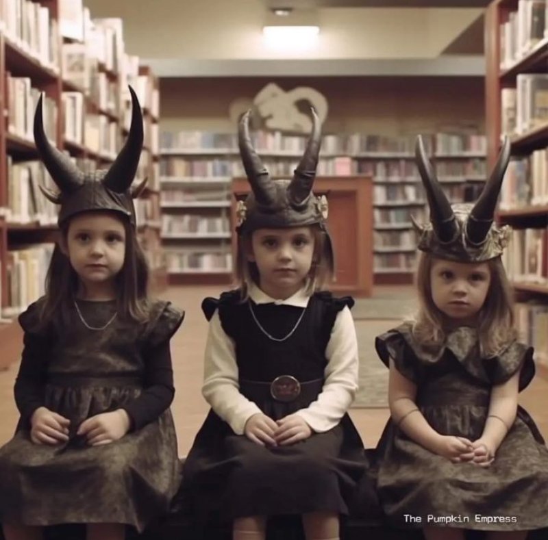 Dementia_Grimm's tweet photo. If you don't want Drag Queen Story Hour, we do offer an alternative. 🏳️‍🌈🐐🏳️‍🌈 https://t.co/VMtnxnVEnX