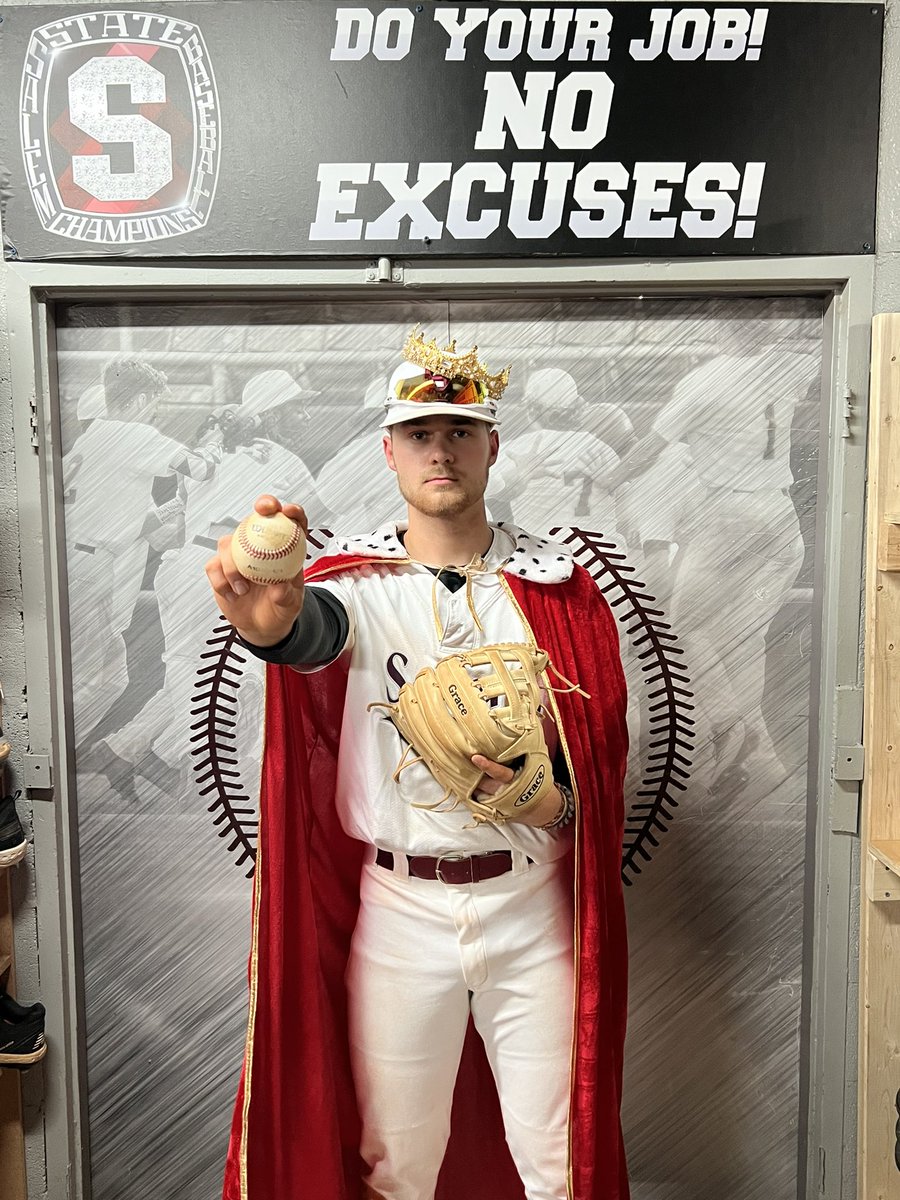 Spartans win 2-1 over Blacksburg! King of the Diamond: Senior Camden Hart! 7 IP, 76 Pitches, 7 K, 1 ER, 1 BB, 5 H