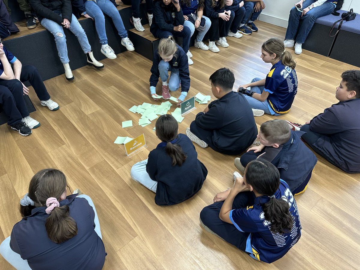 Time to count the votes … officials and scrutineers in action.