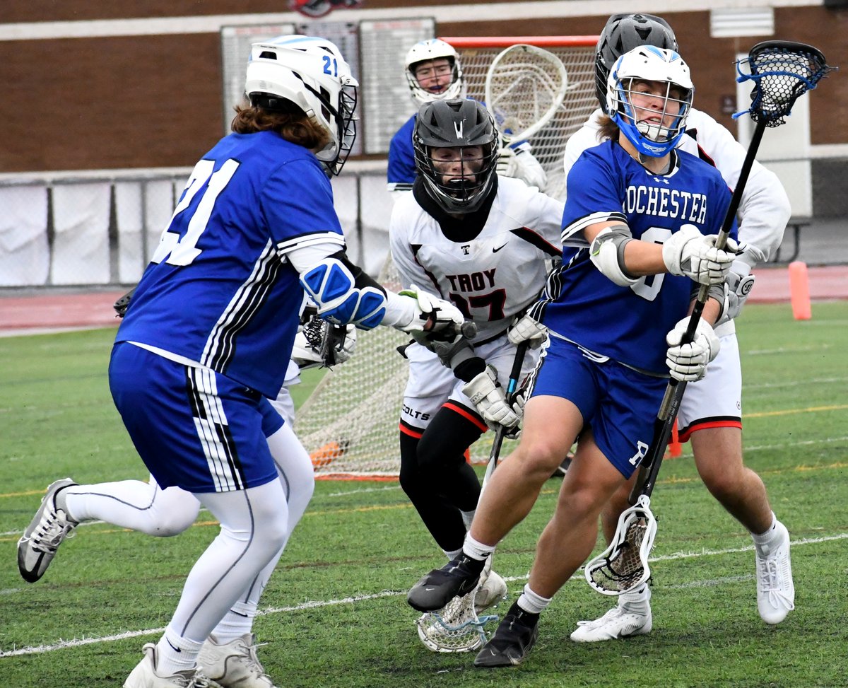MIPrepZone's tweet photo. BOYS LACROSSE: Photo gallery from @ROCH_Athletics at @TroyLacrosse in OAA White action >> https://t.co/LWGvrkw2LP https://t.co/9uXItHKj4f