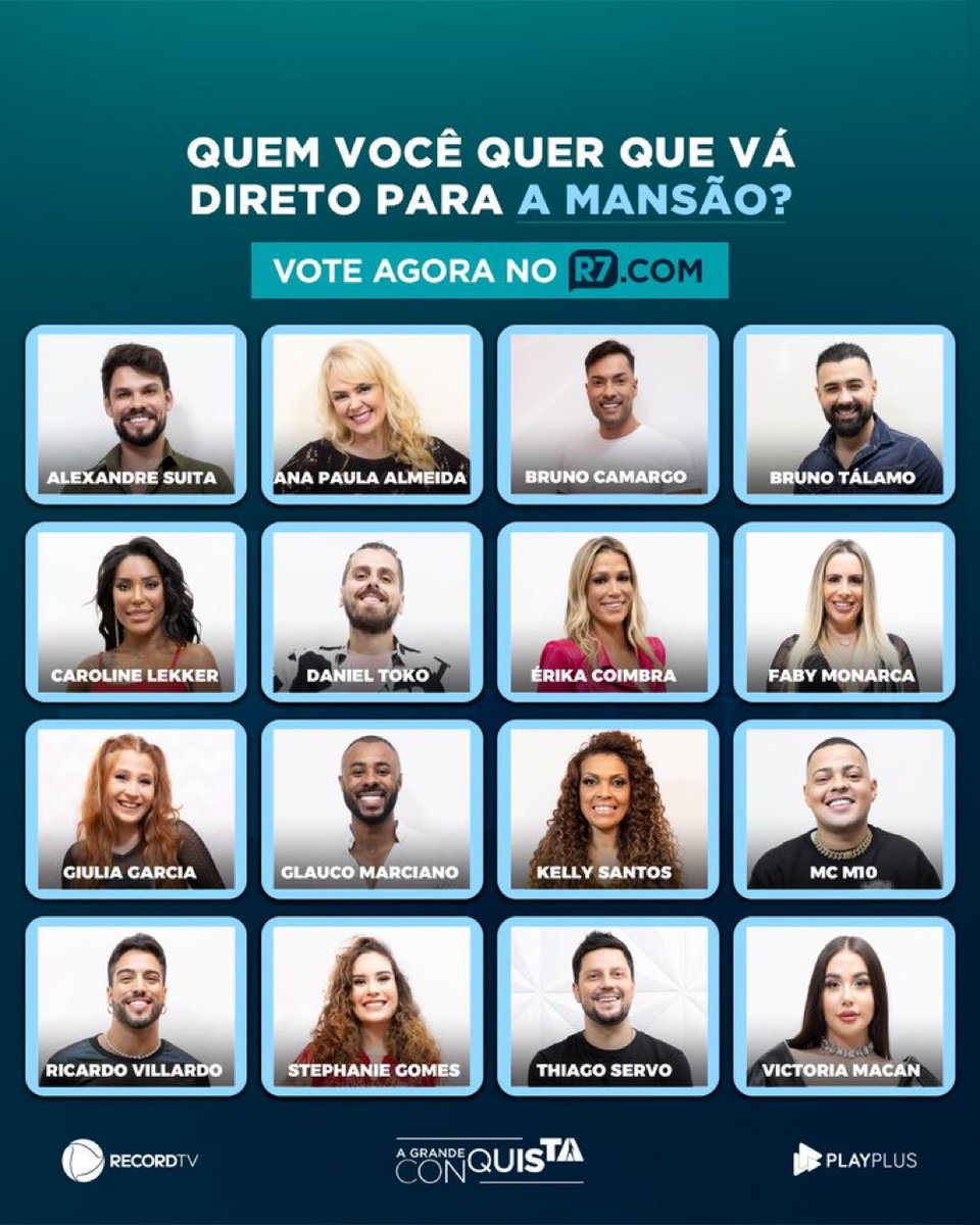 9snayp's tweet photo. E aí? #AGrandeConquista https://t.co/2kgdCvJwsV