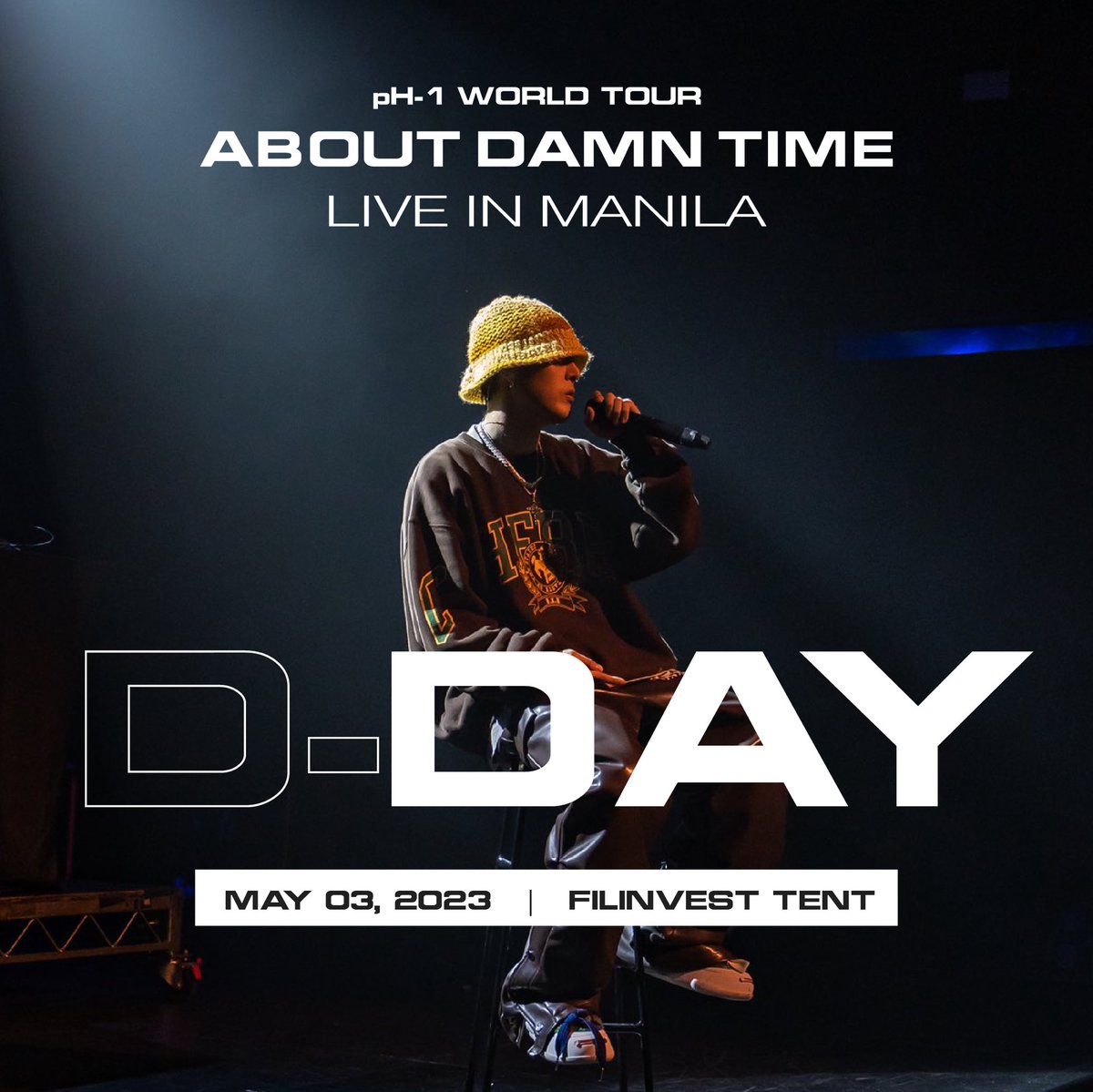 PHforPH1's tweet photo. 365&amp;7 days week~ 
The day we've been waiting for has finally arrived!

It's D-DAY to #AboutDamnTimeTourInManila!🧡

See y'all tonight @ the Filinvest Tent for @ph1boyyy 1st concert in MNL!

Get your tickets now at https://t.co/4wUGta0JQW!

Presented by @KarposLive @karposmm 🧡 https://t.co/RtOcqCqH9Z
