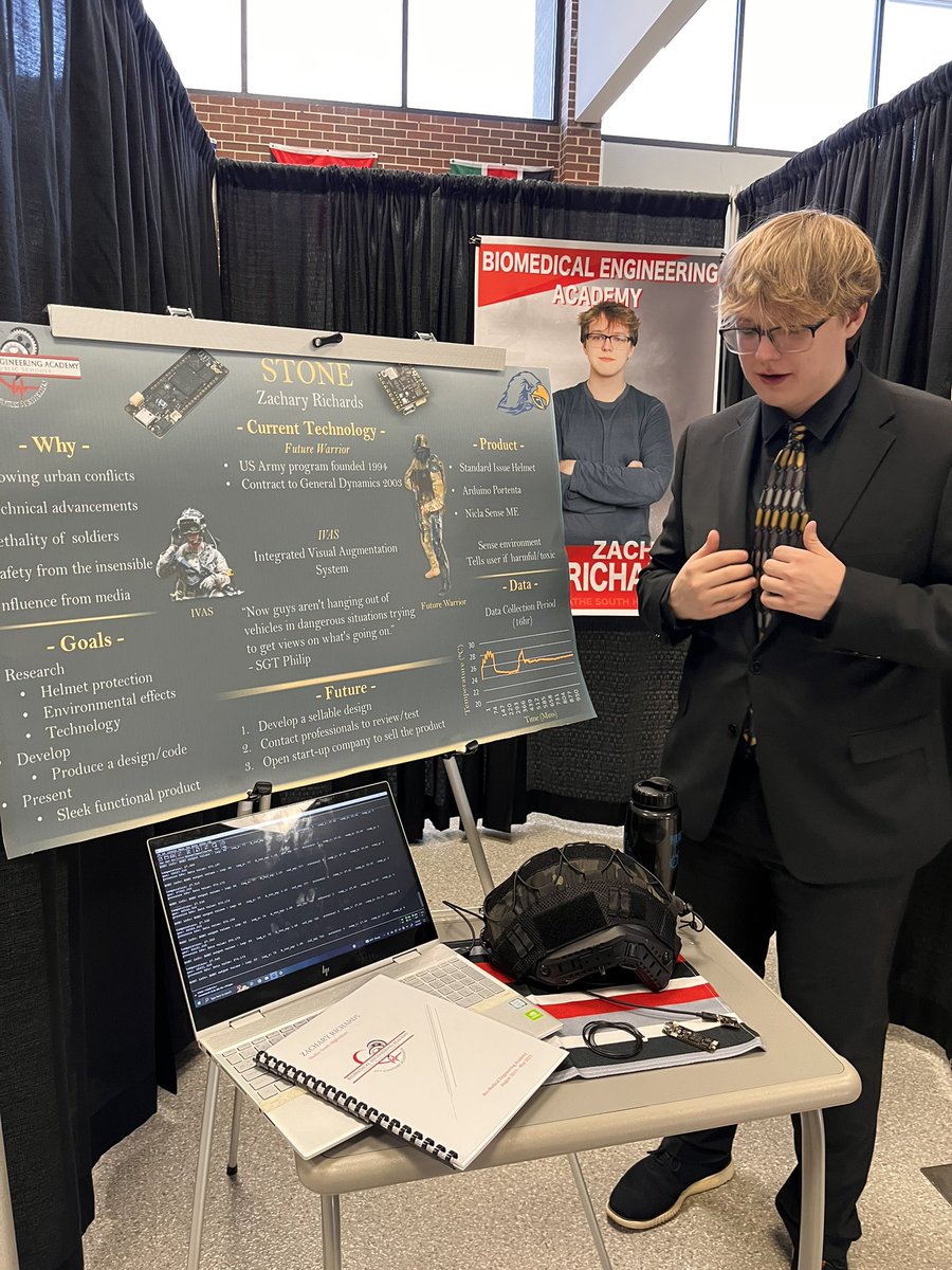 OlatheBIOeng's tweet photo. Our seniors were rocking their presentations tonight. We are so proud of them!!! @Olathe21st https://t.co/JG0T8gxKPE