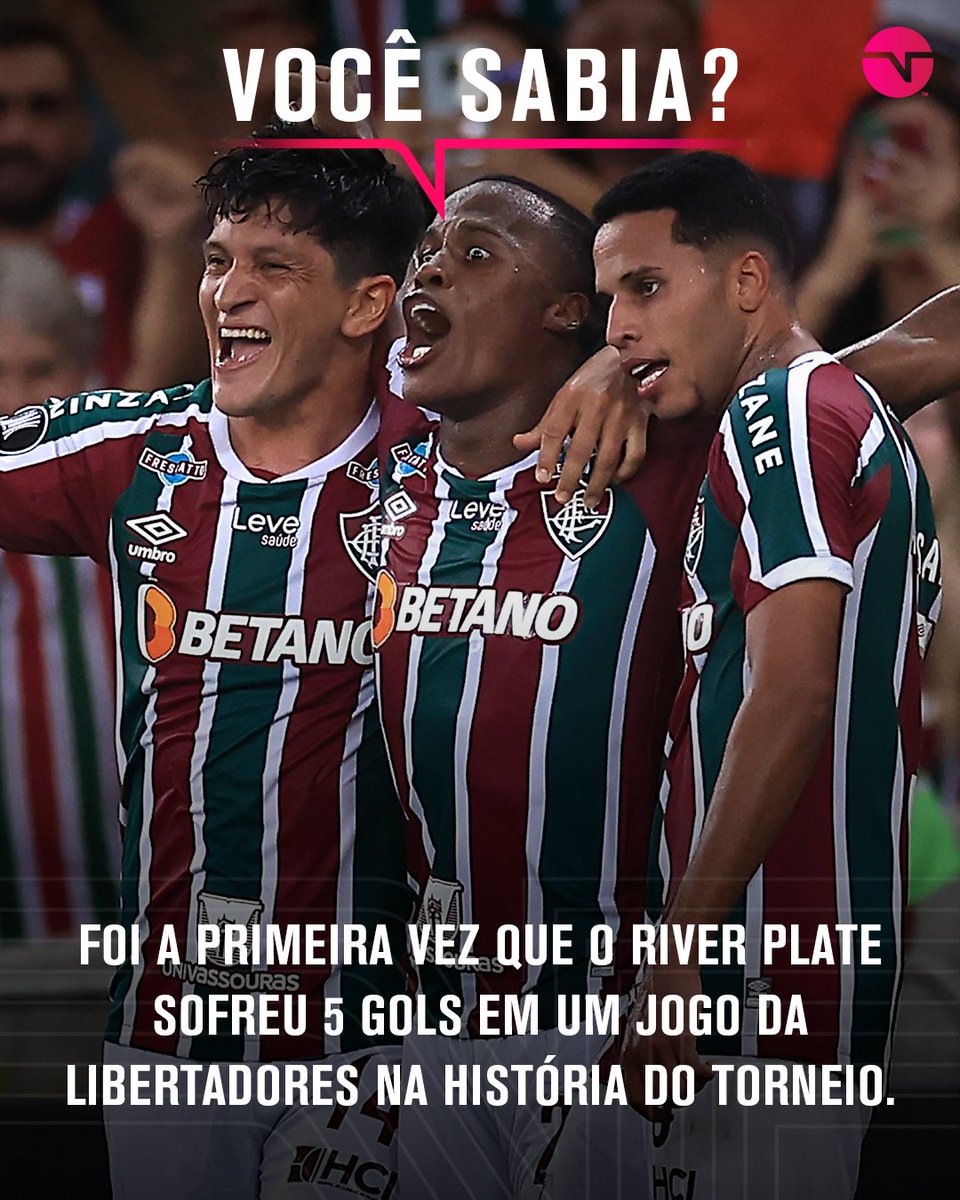 TNTSportsBR's tweet photo. H I S T Ó R I C O! 🇭🇺🔥 O Fluminense simplesmente ACABOU com o River Plate no Maracanã! #Libertadores2023 https://t.co/sENn3MJHXE