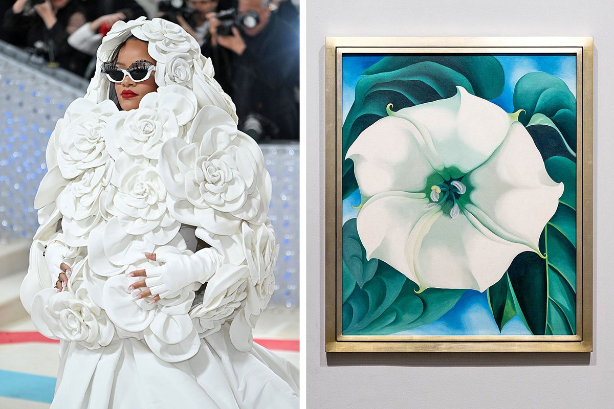 See the 2023 Met Gala’s biggest, boldest red-carpet looks—and the artworks that might have inspired them: bit.ly/3Hu1gHq