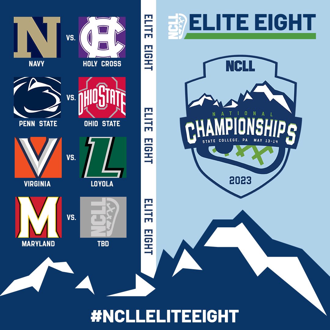 NCLL (@ncllax) on Twitter photo Division I Elite 8 May 13 at Penn State #NCLLAX #NCLL Division I Elite 8 May 13 at Penn State #NCLLAX #NCLL