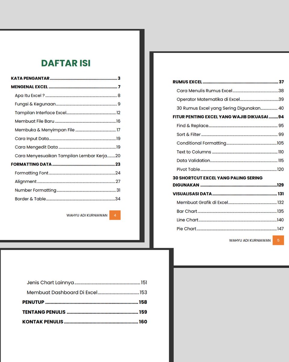 StatistikaIn's tweet image. Ebook pertamaku akhirnya udah jadi! 🎉 

&quot;Saatnya Mulai Belajar Excel Hari Ini: Langkah awal menguasai excel dengan cepat dan mudah.&quot;

#belajarexcel #ebookexcel #mulaibelajarexcel #excelmudah #excelcepat #filelatihanexcel #exceltips #statistikadalambisnis #bukuexceluntukpemula