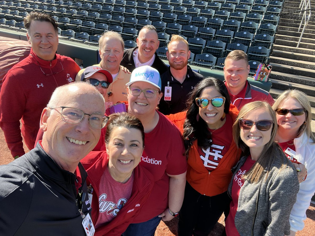 Such an amazing Mercy education day at the Springfield Cardinals! <a href="/MercySGF/">Mercy Springfield</a> <a href="/Sgf_Cardinals/">Springfield Cardinals</a>  So grateful for this incredible team and our partnership with the Springfield Cardinals!