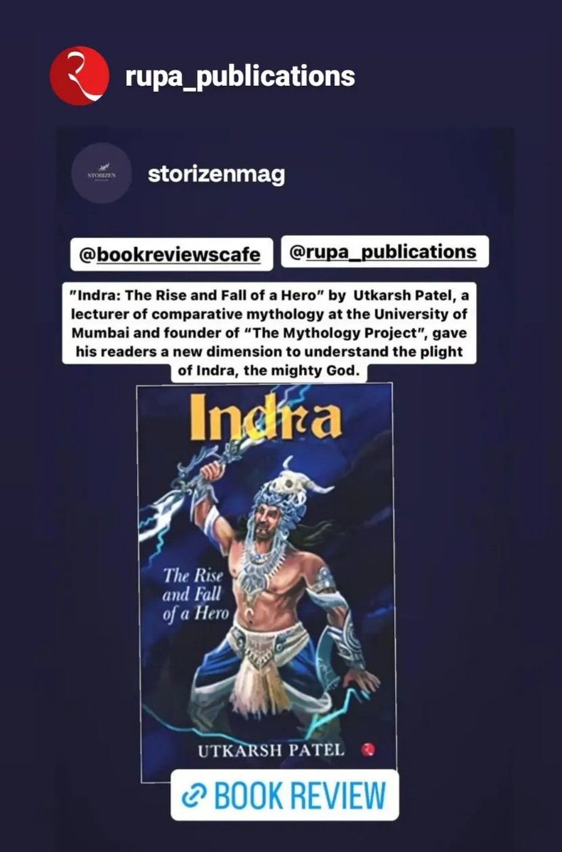The Rise and Fall of a Vedic hero - Indra. 
Read why this great warrior God, lost his significance in the changing world of post-Vedic times. 
<a href="/Rupa_Books/">Rupa Publications</a> 
#indra #Vishnu #Krishna #varuna #ahalya