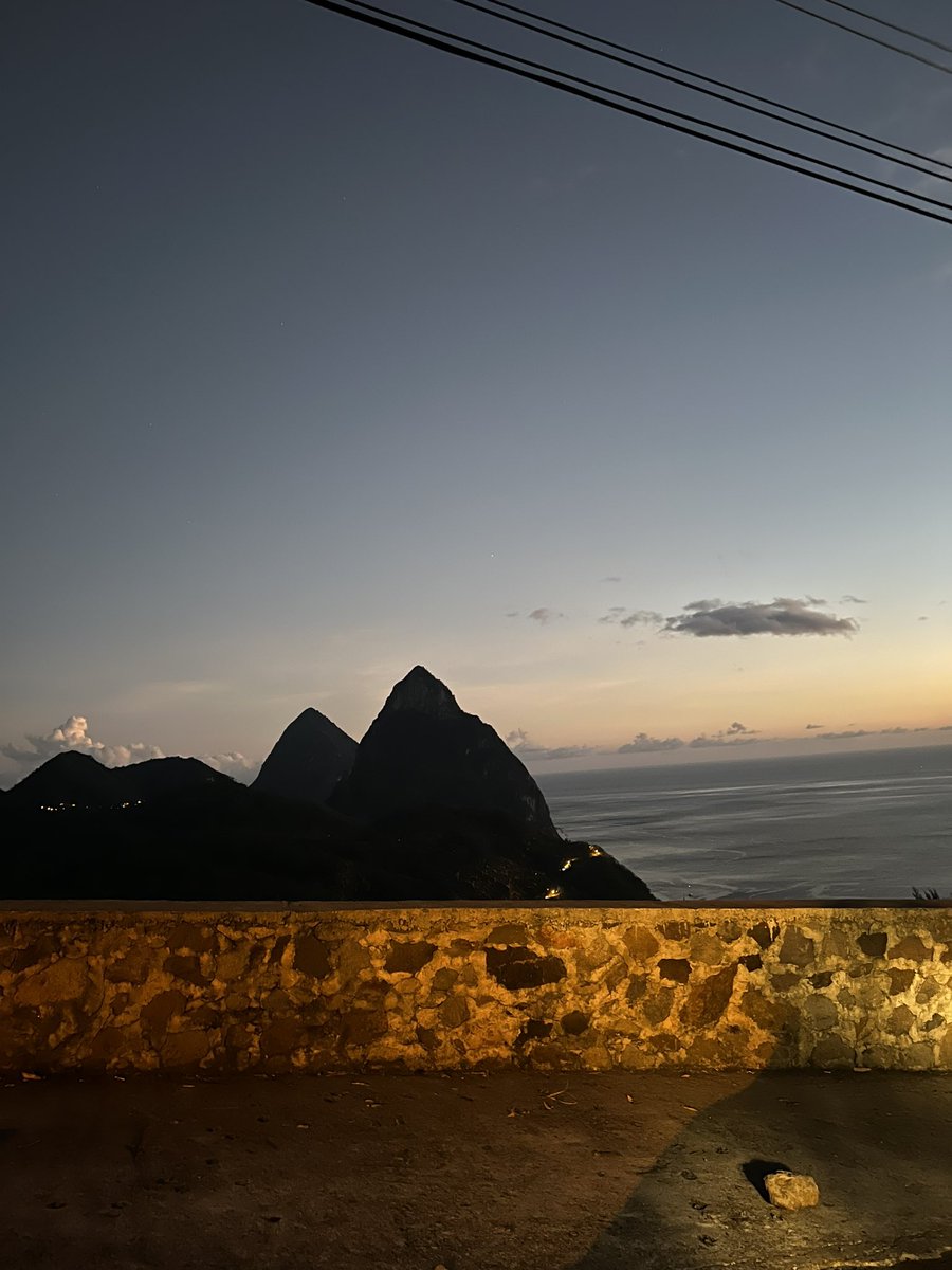 Oriad's tweet image. A 2 part story! #SaintLucia #Soufriere #MidnightSwim
