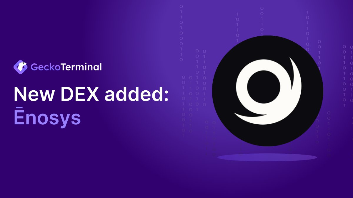 Now tracking <a href="/enosys_global/">Ēnosys</a> on Songbird.

Chart $SFIN, $SGB and more:
geckoterminal.com/songbird/enosy…