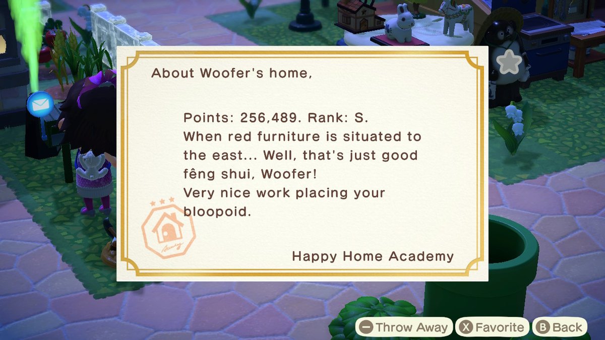 Well, I've never been told THAT before!! Bloop. #AnimalCrossing #ACNH #NintendoSwitch