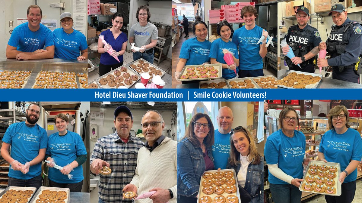 That's a wrap on day 2 of the <a href="/TimHortons/">Tim Hortons</a> Smile Cookie Campaign! What can we say about our volunteers.... WOW!!!
We appreciate your support so much ❤️
And those SMILES! What a talented group!

#SmileCookie #WeAreHDS 
It's a deliciously easy way to make a difference!