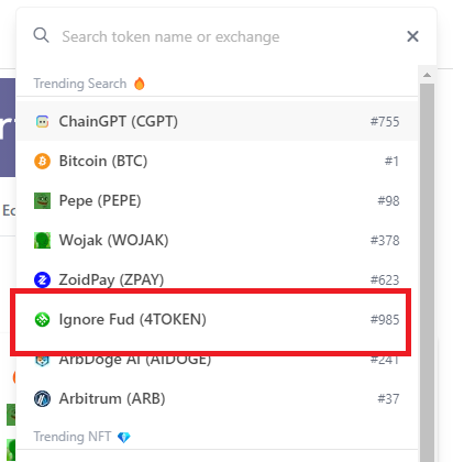 fishkoin_army's tweet photo. Another one!🔥🚀🟢
#4TOKEN is now trending on @coingecko at rank 985.

🎉To celebrate we are giving away 200k $4TOKEN 

✅Quote Retweet w/ #4TOKEN 
✅Tag 3 friends

🏆1 Winner 
⏰Ends in 48hrs https://t.co/uwwqGHuGI3