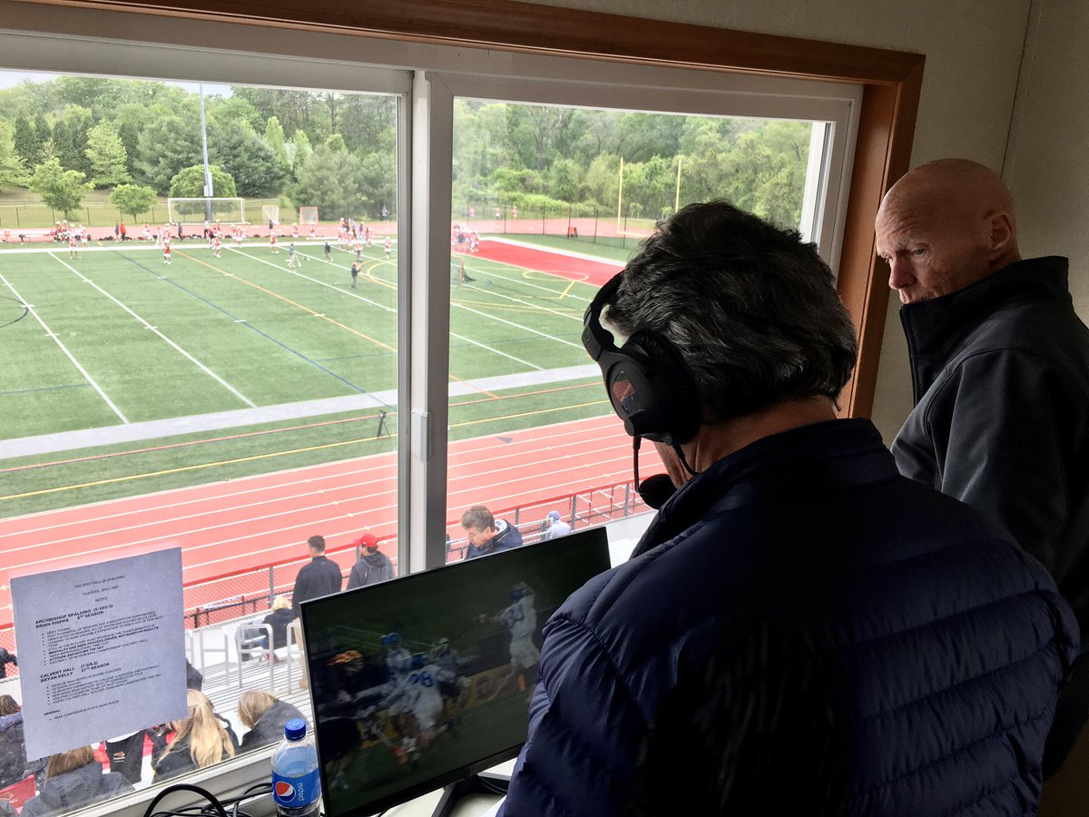 LinacreMedia's tweet photo. What a win for #CalvertHall and what an effort by #Spalding — the best MIAA 🥍 Game of the Week yet as our terrific partnership with @5StarAppEvents continues in Year 2‼️
#LinacreMediaOnTV 🦀🏆🎥📺🎛🎙🇺🇸 https://t.co/bn5aa3gjJt