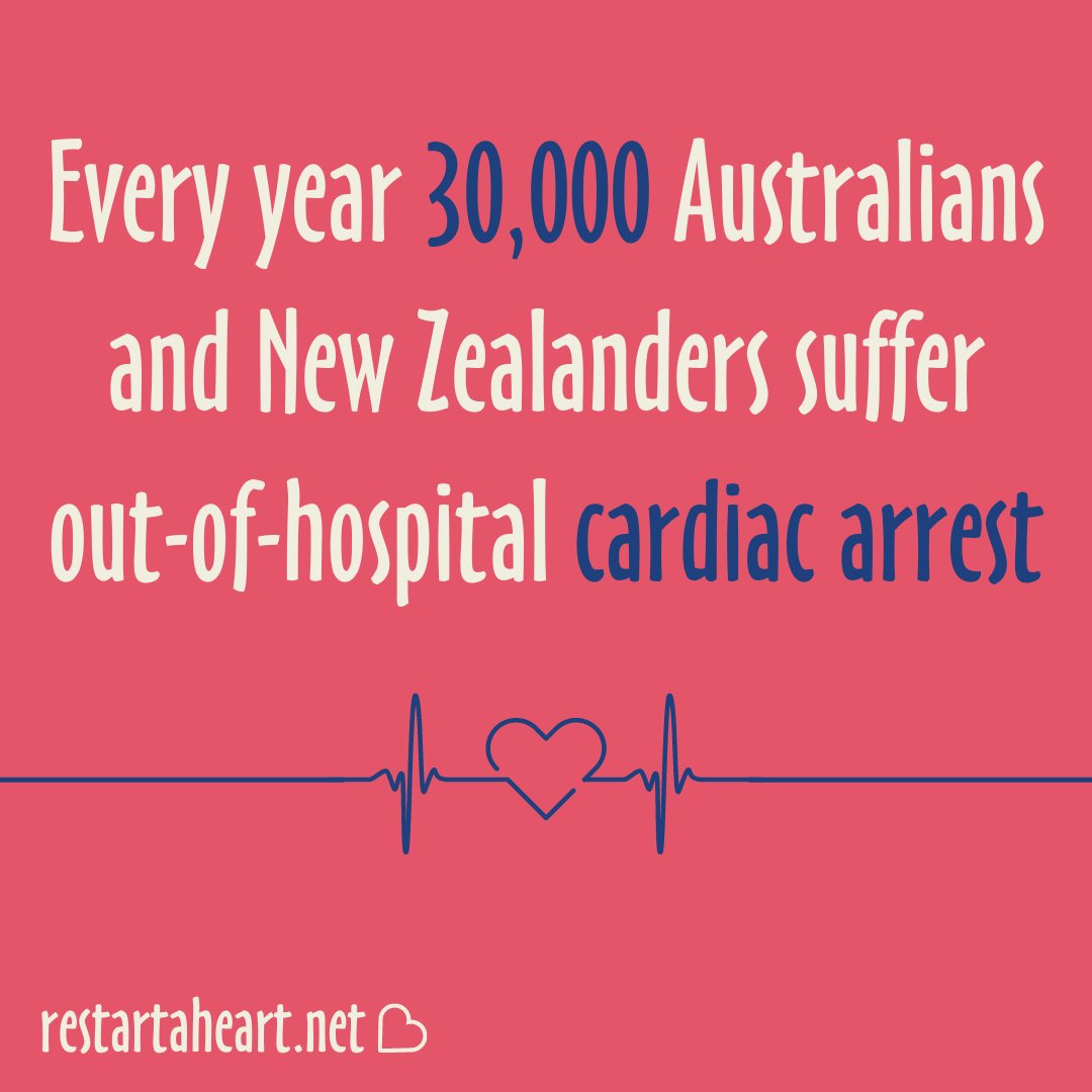 Help reduce this number by teaching yourself how to Restart a Heart today! ❤️

For more information visit restartaheart.net.