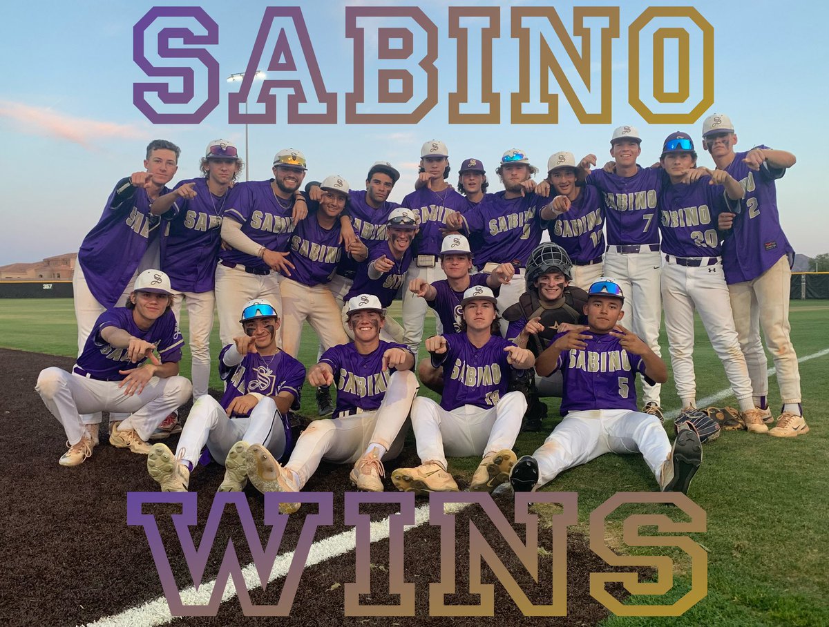 Sabino beats a tough Gilbert Christian team 4-1 after 9 innings💪⚾️ 
#Team 
#TogetherWeRide 
#PLAYOFFMODE 
<a href="/Sports360AZ/">Sports360AZ</a> 
<a href="/AZSPORTSNETWORK/">azsportsnetwork</a> 
<a href="/TUSD1CTE/">Tucson Unified CTE</a> 
<a href="/AZPreps365/">AZPreps365</a>