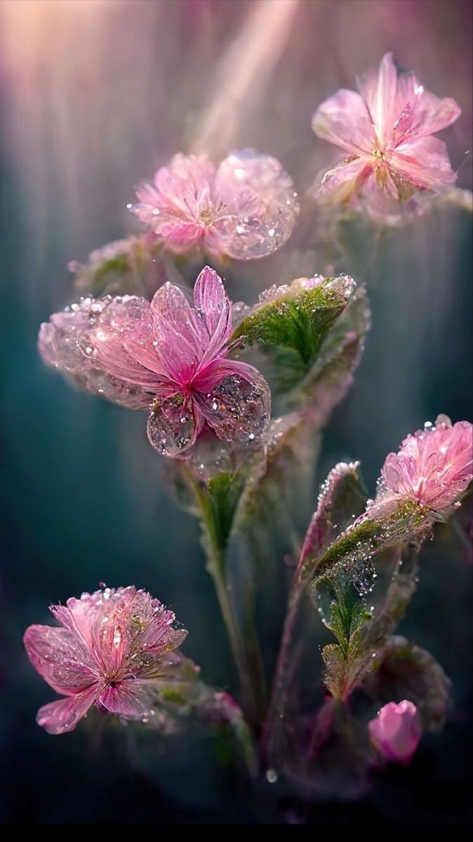 KlatuBaradaNiko's tweet photo. pink flowers with dew
#aiArt https://t.co/WUVsEHm1Yu