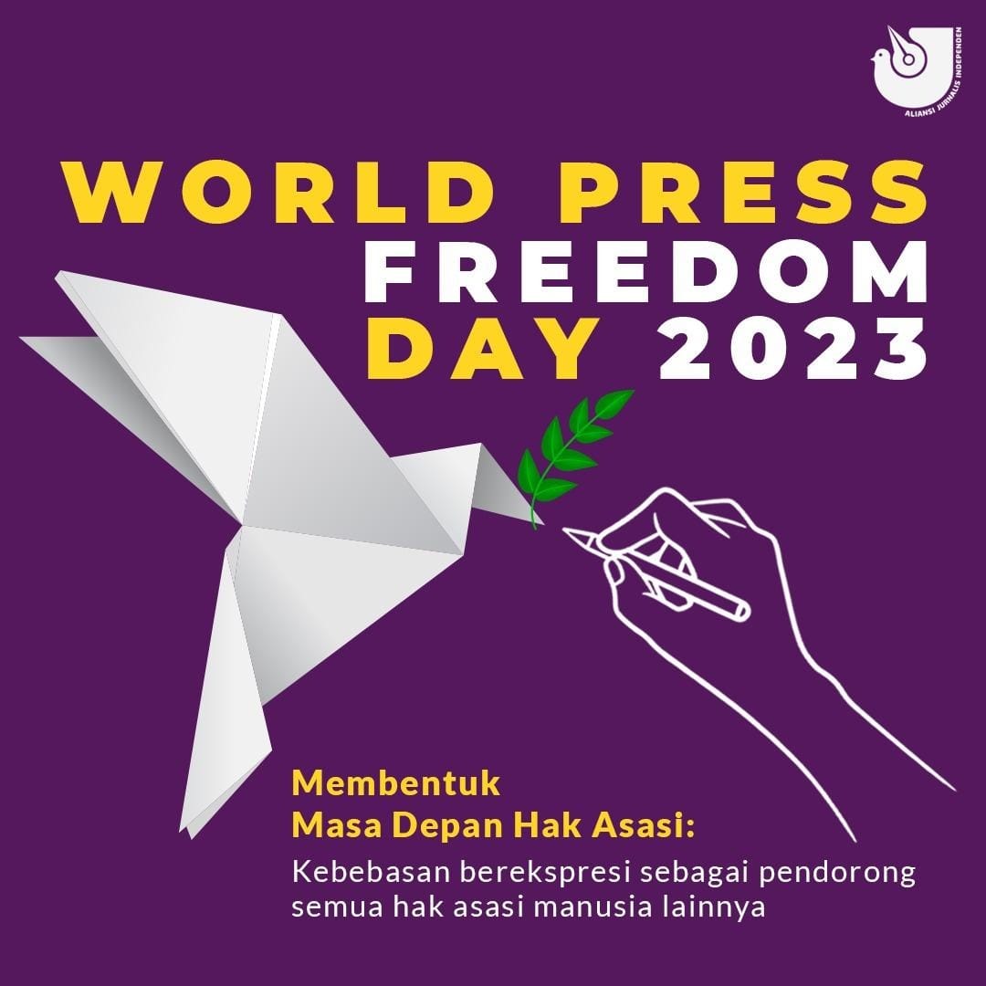 Selamat hari kebebasan pers dunia.