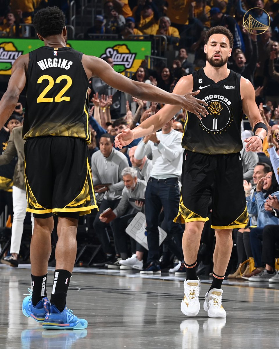 warriors's tweet photo. Early work ⚡️

#GoldBlooded https://t.co/S3wo8mJIId