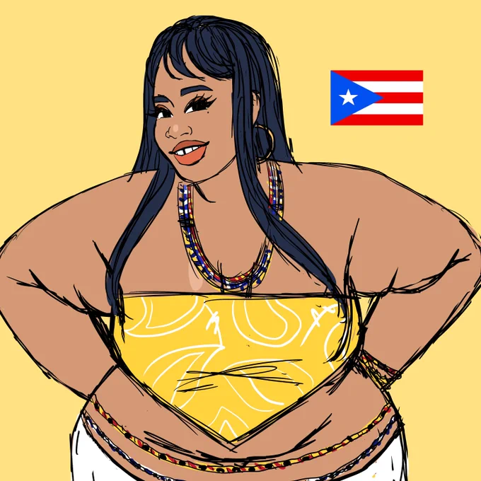 Assume all my characters are Caribbean unless specified HOWEVER there will be three Caribbean baddies for my plus size dating sim!