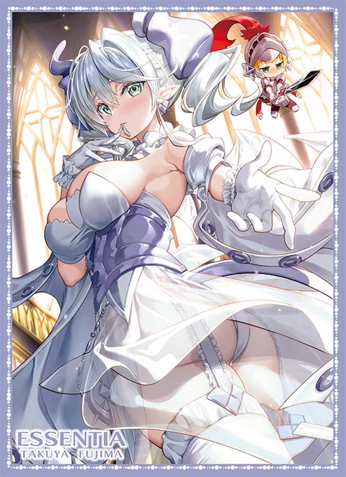 ラビュリンスのスリーブデザイン  5/7のCOMIC1☆22で頒布予定です☆