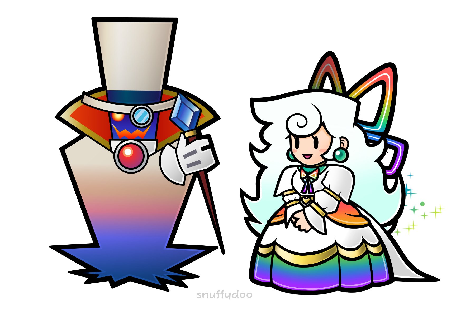 Super Paper Mario Blumiere