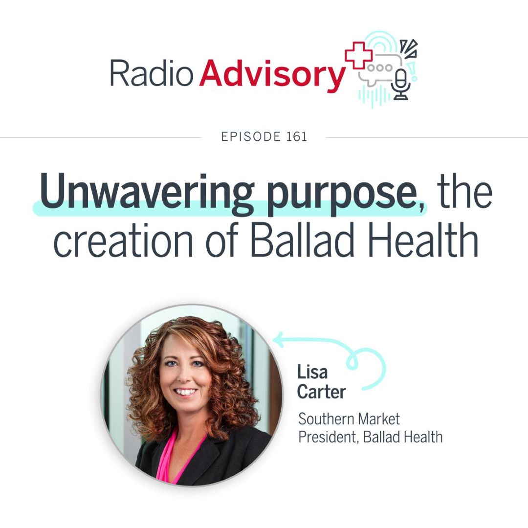 AdvisoryBd's tweet photo. 🎙️: @raemwoods with @BalladHealth's Lisa Carter
💡: Navigating the difficult decisions of (and contentious response to) a complex merger

#RadioAdvisory is available wherever you get podcasts.