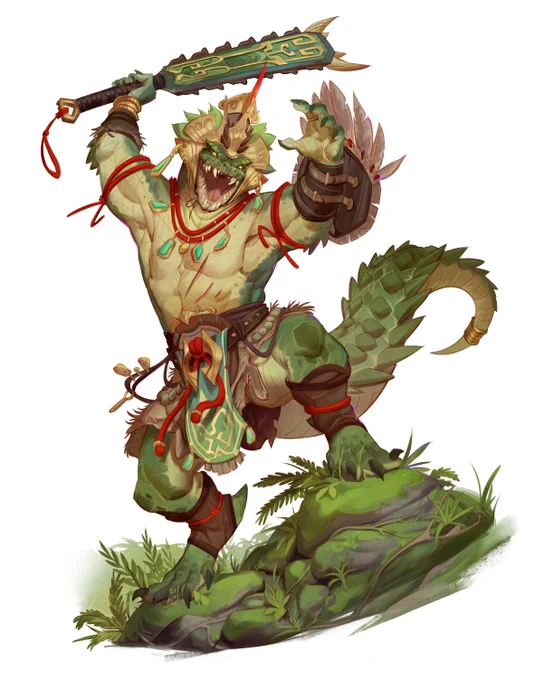 Lizardfolk Hunter & Scaletooth