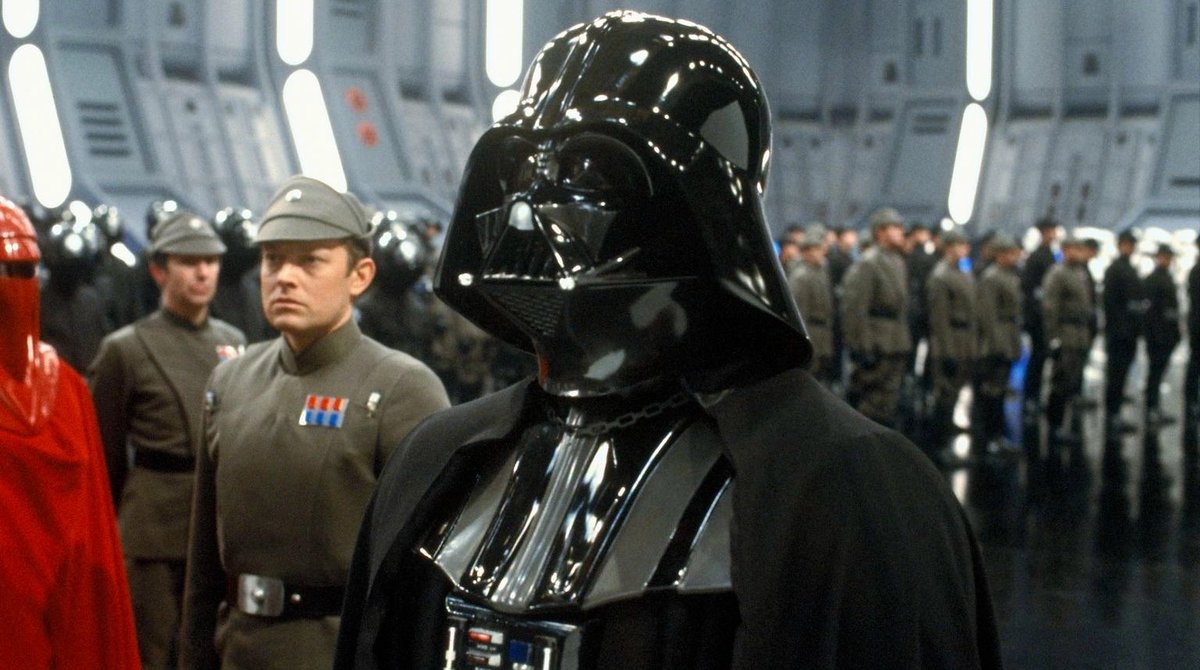 vaderthinker's tweet photo. darth vader in return of the jedi https://t.co/y3rjrq4IHS